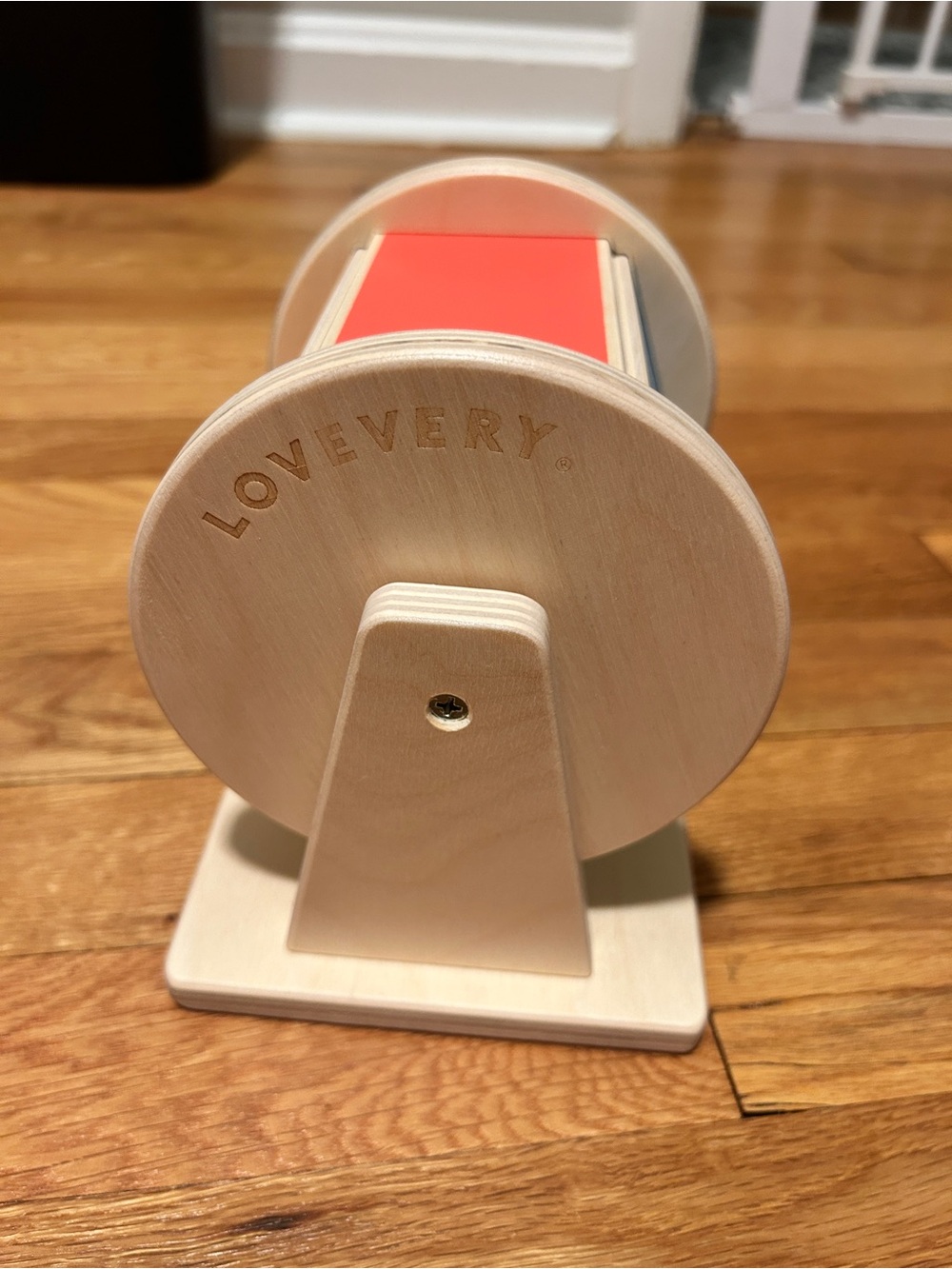 Lovevery Colorful Wooden Toy Spinner